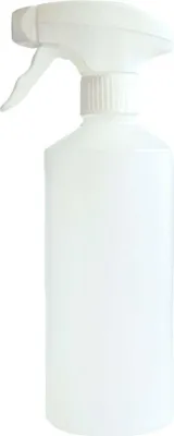 membraclean spuitfles, 500 ml, HD-PE, met spraykop, PE, DIN 28/410, leeg