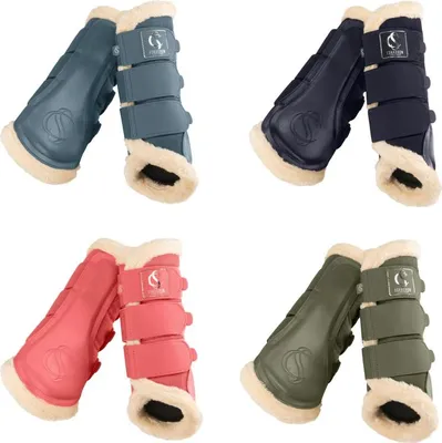 Produktbild von Eskadron Classic Sports Gamaschen " MESH FAUXFUR ", 1 Paar Farbe - navy Größe - XL