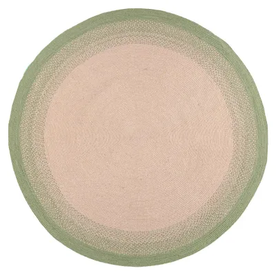 Image de Volero - Tapis rond intérieur & extérieur – Florence Vert - Ø120cm