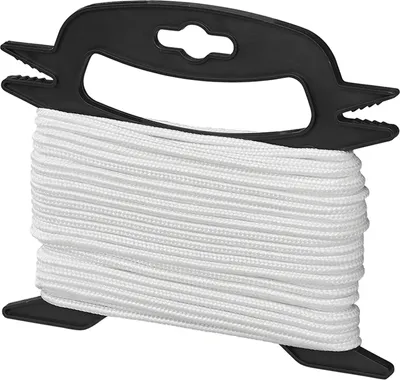 Produktbild von Abspannseil 4 mm × 20 m weiß – Zeltleine / Spannleine / Allzweckleine – robuste Zeltschnur für Camping, Vorzelt & Outdoor – reißfest & wetterfest
