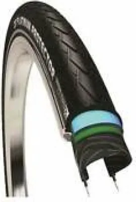 Image de Pneu CST Platinum Protector 28 x 1,50 pouces 40-622 noir réfléchissant E-50 à tringle rigide