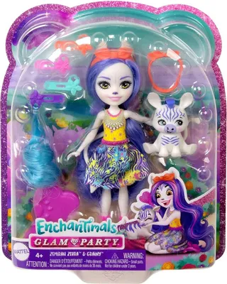 Immagine prodotto di Bambola Enchantimals Zebra Deluxe