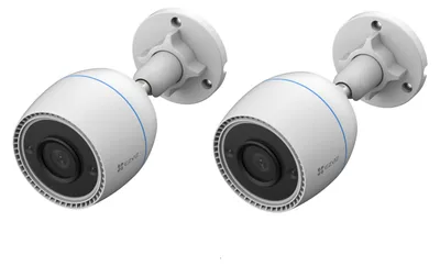 Produktbild von EZVIZ H3C 2MP WLAN Smart Home Kamera, 2er-Set