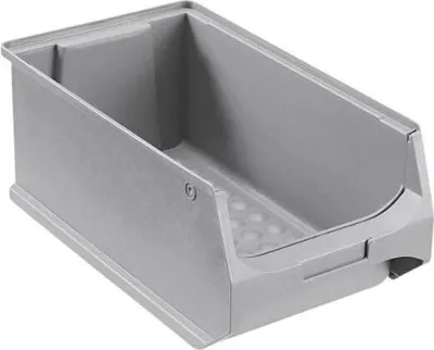 Produktbild von Graue Sichtlagerbox 4.0 | HxBxT 15x20x35cm | 7,2 Liter | Sichtlagerbehälter, Sichtlagerkasten, Sichtlagerkastensortiment, Sortierbehälter