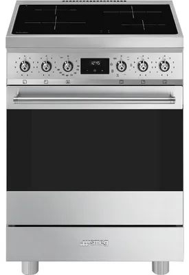 Produktbild von Smeg C6IMXM2 Küchenherd Freistehender Herd Elektro Zonen-Induktionskochfeld Edelstahl A