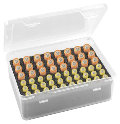 Batteriebox aus Kunststoff für 54 AA & AAA Batterien