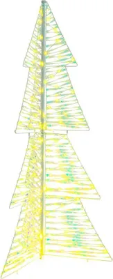 Image de Sapin de Noël avec 160 LED Blanc chaud 150 cm PET