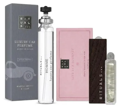 Produktbild von Rituals Homme und Sakura Car Perfume Duft Duo