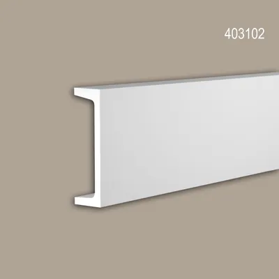 Produktbild von Profhome 403102 Friesleiste Fassadenprofil Zierleiste Stuckleiste 2 m