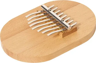 Produktbild von Goki Kalimba Musikinstrument - Daumenklavier aus Holz für Kinder