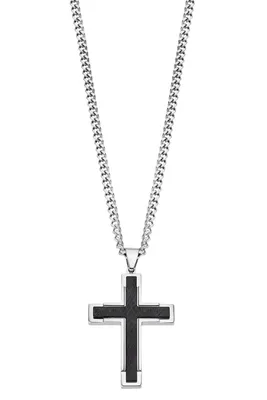 Zdjęcie produktu dla Lotus LS2256-1/2 Męski naszyjnik z zawieszką w kształcie krzyża ze stali szlachetnej