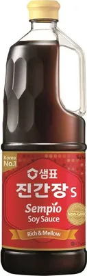 Image de SEMPIO Sauce de soja Jin S 1,7 litre | Sauce de soja coréenne | sans recours aux techniques de modification génétique