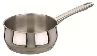Productafbeelding van Ibili 662112 Sauspannetje, roestvrij staal, 12 cm diameter, geschikt voor inductiekookplaten