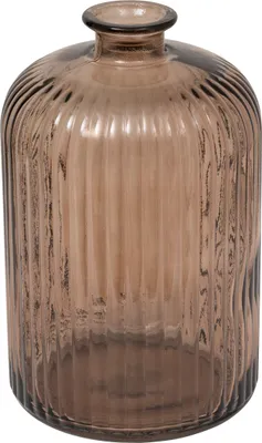 Image de Vase "luz" recyceltes glas braun h23cm  - Atmosphera créateur d'intérieur