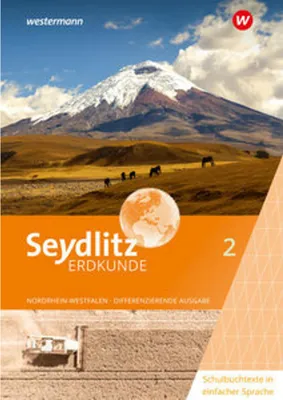 Immagine prodotto di Seydlitz Erdkunde 2. Schulbuchtexte in einfacher Sprache. Differenzierende Ausgabe für Nordrhein-Westfalen