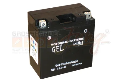 Produktbild von intAct Batterie Bike Power Gel 12V/9Ah - Wartungsfrei, Auslaufsicher