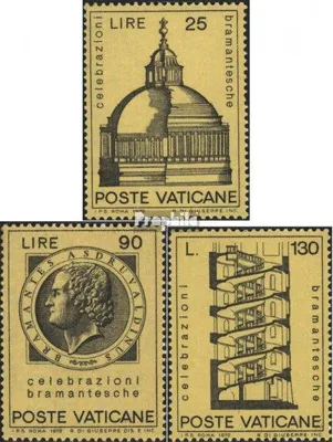 Produktbild von Briefmarken Vatikanstadt 1972 Mi 596-598 (kompl.Ausg.) postfrisch Sondermarken
