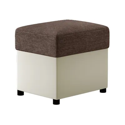 Produktbild von NABBI Schemel T2 - braun / beige