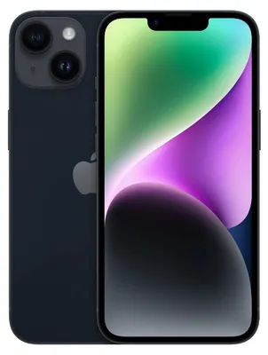 Produktbild von Apple iPhone 14, 15,5 cm (6.1"), 2532 x 1170 Pixel, 128 GB, 12 MP, iOS 16, Schwarz