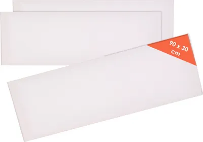 Obrázok produktu pre Nosný rám 90x30 cm - sada 3 ks - Plátno na maľovanie (90x30)