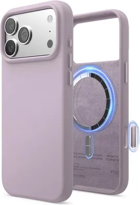 Immagine prodotto di Custodia in silicone Elago MagSafe per iPhone 17 Pro Max, viola morbido