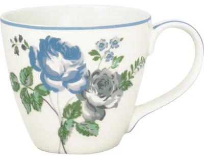 Produktbild von Greengate Tasse mit Henkel Celestine White (300ml)