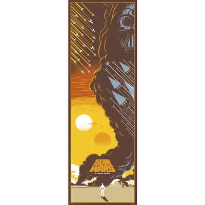 Produktbild von Poster Tür star wars Episode iv