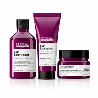 Produktbild von L’Oréal Professionnel Curl Expression Shampoo Maske Leave-In Set 750 ml