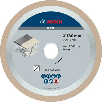 Produktbild von PRO Ceramic Diamanttrennscheibe, 180 x 25,4 mm
