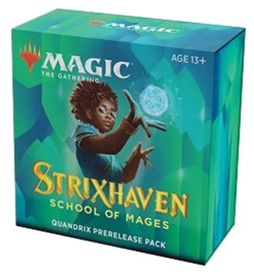 Image de Magic : The Gathering Strixhaven : L'école des mages : Quandrix Prerelease Pack
