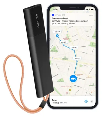 Productafbeelding van Invoxia Classic GPS-tracker – Abonnement voor 1 jaar inbegrepen – geschikt voor auto's en motorfietsen