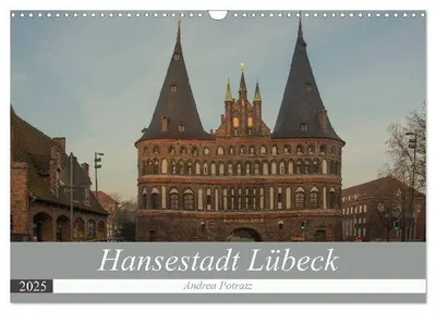 Produktbild von Hansestadt Lübeck (Wandkalender 2025 DIN A3 quer), CALVENDO Monatskalender