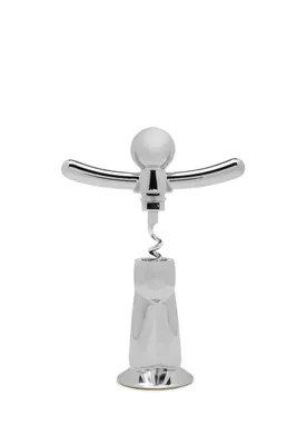 Image de Umbra Buddy tire-bouchon, ouvre-bouteille, décapsuleur, accessoires pour le vin, métal chromé coulé, chrome, argent, 480323158