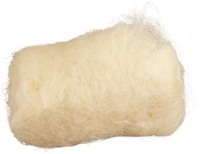 Produktbild von Natürliches Sisalgras Cremeweiß 500g - Basteln & Dekorieren - Naturfaser DIY