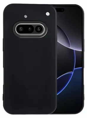Produktbild von Für Nothing Phone 3a Silikon TPU Schutz Hülle Cover Flexibel Ultra dünn Case Schwarz