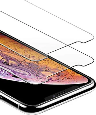 Produktbild von 2x iPhone 11 Pro Panzerglas 9H Schutzglas Displayschutz Schutzfolie (5,8 Zoll) Echtglas Panzerfolie