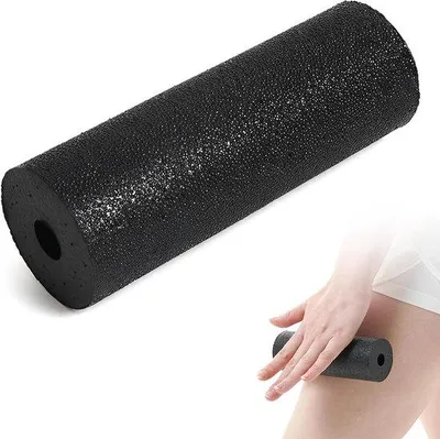 Produktbild von Famanu Foam Roller Faszienrolle für Faszienübungen - Muskelregeneration - Schwarz