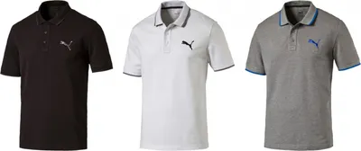 Produktbild von Herren Polo Shirt von Puma , Größe:M, Farbe:Grau
