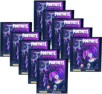 Obrázek produktu pro Fortnite 2 - Black Frame - Sběratelské samolepky - 10 sáčků
