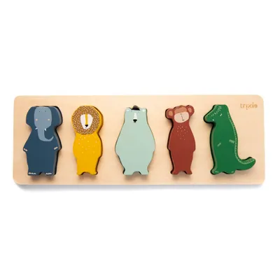 Produktbild von Trixie Holzformenpuzzle - Lernspielzeug für Kleinkinder und Babys