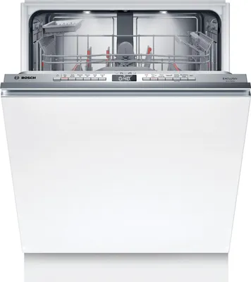 Produktbild von Bosch Serie 4 SMV4EBX04D, Voll integriert, Standardgröße (60 cm), Edelstahl, Tasten, 1,75 m, 1,65 m