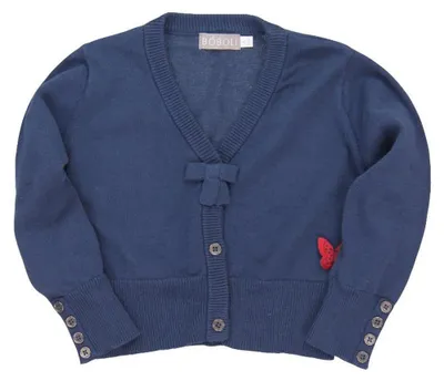 Produktbild von Bóboli Mädchen Strickjacke blau Gr. 128