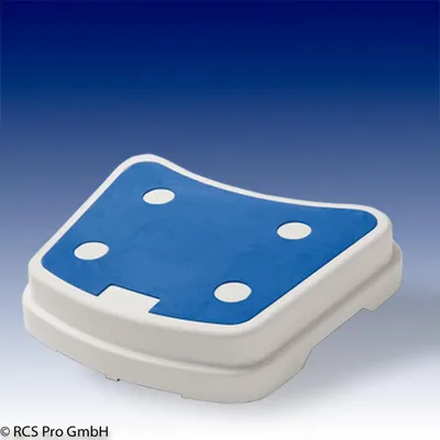 Produktbild von Badewannentritt SKY 50 x 40 x 10cm, weiß/blau>>>>