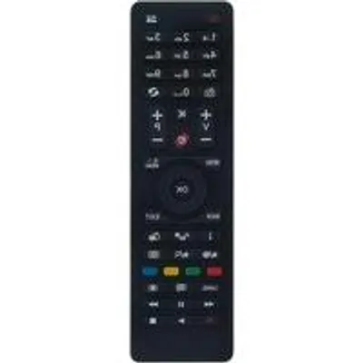 Image de Télécommande universelle - Télécommande pour téléviseurs - Télécommande TV - Utilisable sans installation - Portée jusqu'à 10 mètres - Noir