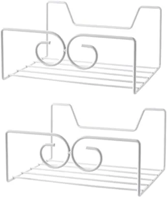 Produktbild von 2-teiliges Handtaschen-Organizer-Wandregal, Hängeregal, Handtaschen-Aufbewahrungsständer, schwebende Wandmontage