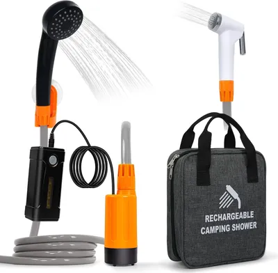 Produktbild von Bautendouche - Campingdusche - Camping Dusche - Camping Dusche mit Duschkopf - Mobile Dusche - Tragbare Dusche - Campingduschen - Bautenduschen - Außen Dusche - Bautendouche Camping - Bautendouche Camper - Außen Dusche Camping