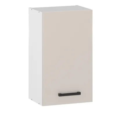 Produktbild von ULWEHOME | Hängeschrank 40 cm Beige, Küchenoberschrank Kaschmir mit 1 Tür, Wandschrank Küche, Küchenschrank wandhängend
