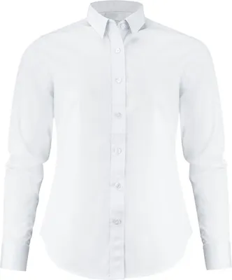 Produktbild von Damen Business Hemd Acton Moderne Passform verdeckter Button-Down-Kragen
