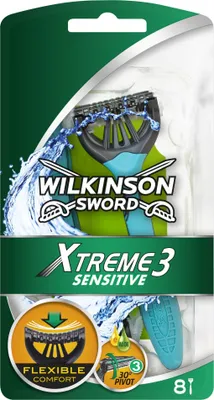 Produktbild von Wilkinson Sword Xtreme 3 sensitive Rasierer (4 St.)
