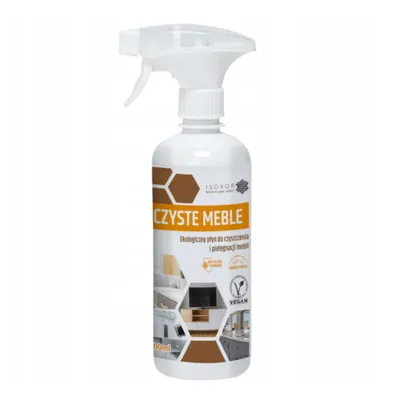 Produktbild von ISOKOR | Furniture Cleaner | 500 ml | Natürlicher Möbelreiniger & Pflegespray | Vegan & Streifenfrei